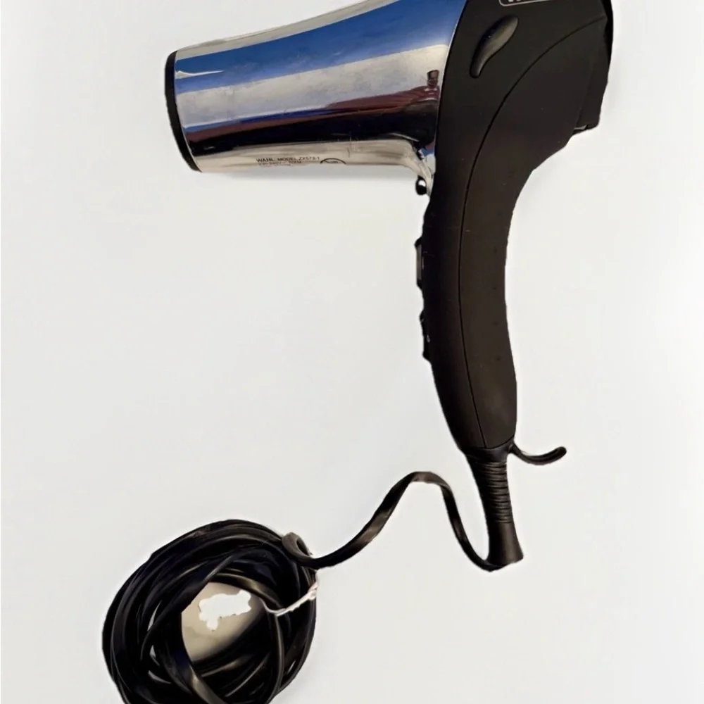 Wahl Chrome Ionic 2000W Hair Dryer Professional Quality Model ZX573-1 - Picture 1 of 11
